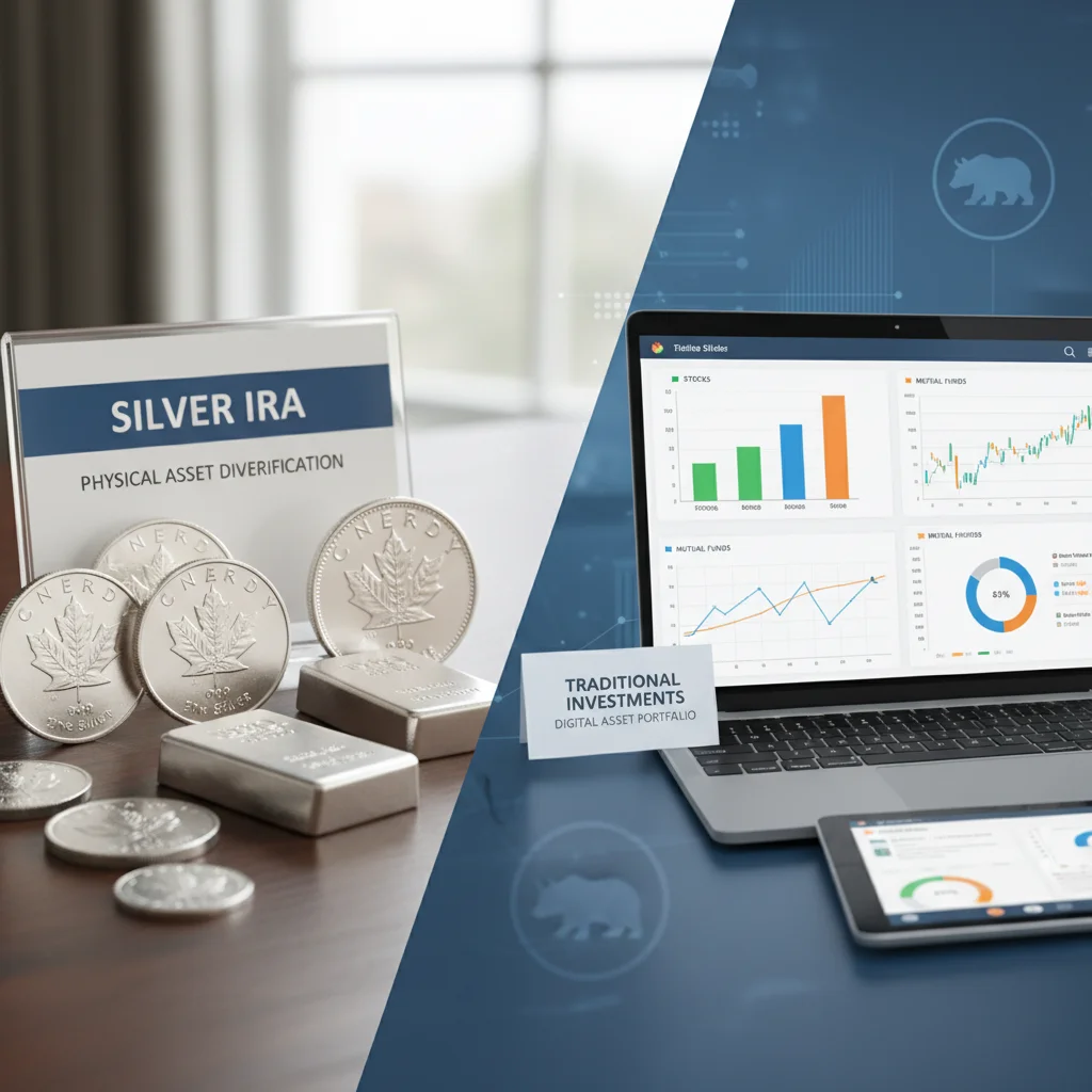 Silver IRA vs. other investment options.