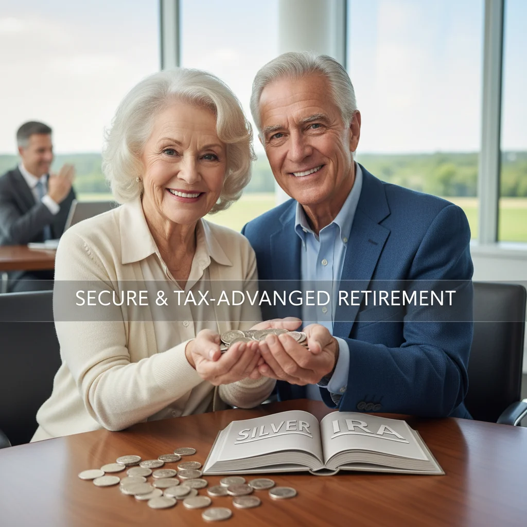 Tax-free retirement benefits of a Roth Silver IRA.