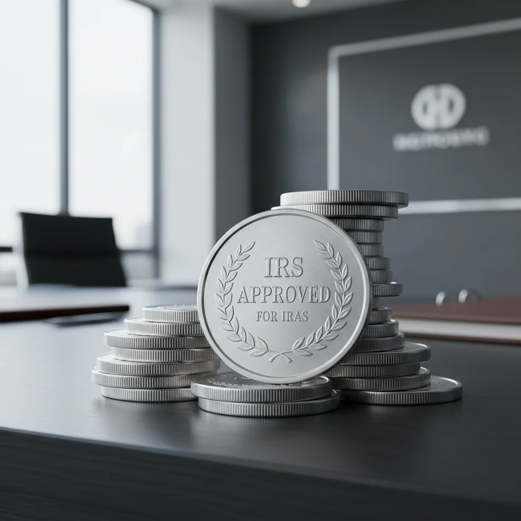 IRS-approved silver coins.