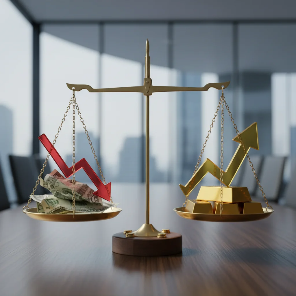 Offsetting financial losses with gold investments