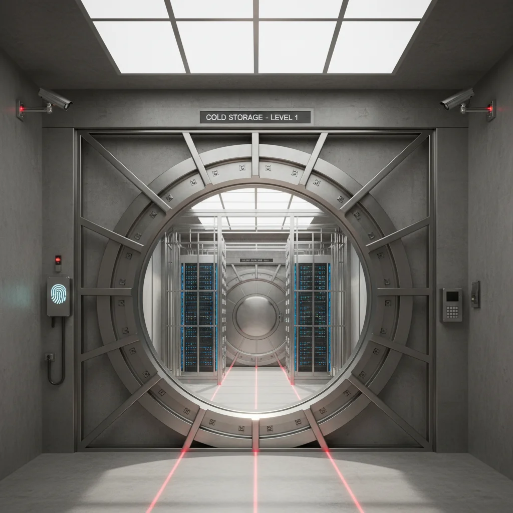 Best practices for securing cold storage